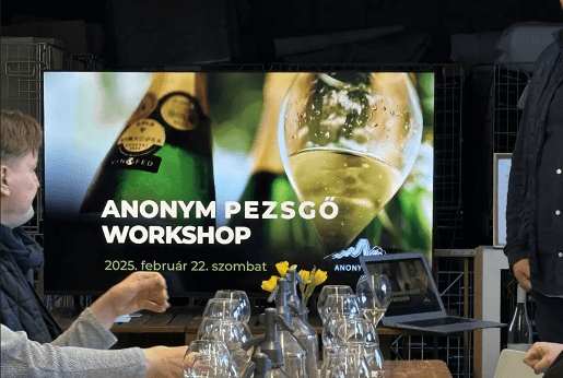 A pezsgőkészítés varázsa testközelből - Pezsgő workshop az Anonym Pincében